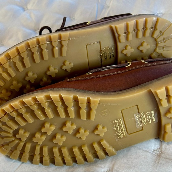 Anthropologie  Leather Boat Lug Sole Shoes - Picture 4 of 9